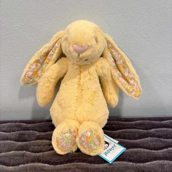 RARE Jellycat Small Blossom Lemon Bunny BNWT - Picture 2 of 6